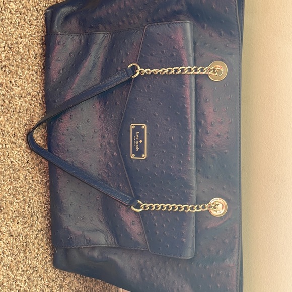 Kate Spade Tote. French navy. Used - Picture 8 of 8
